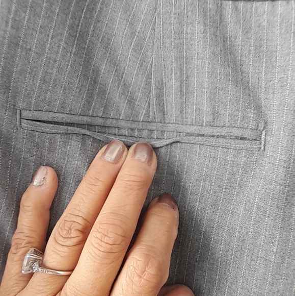 Ann Taylor 🐇 Women curvy gray pants - Picture 9 of 14